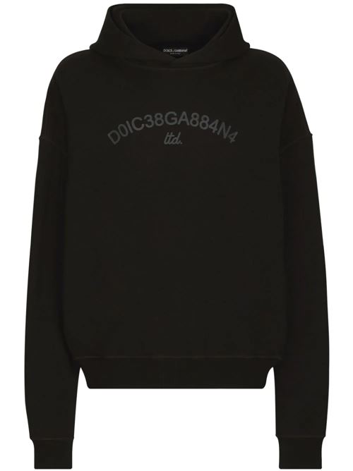 logo-print cotton hoodie Dolce & Gabbana | G9AKATHU7PPN0000